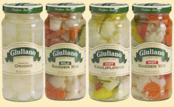pickles, hot vegetables, pickled vegetables & giardiniera