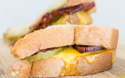 Bacon Grilled Cheese With Pickles