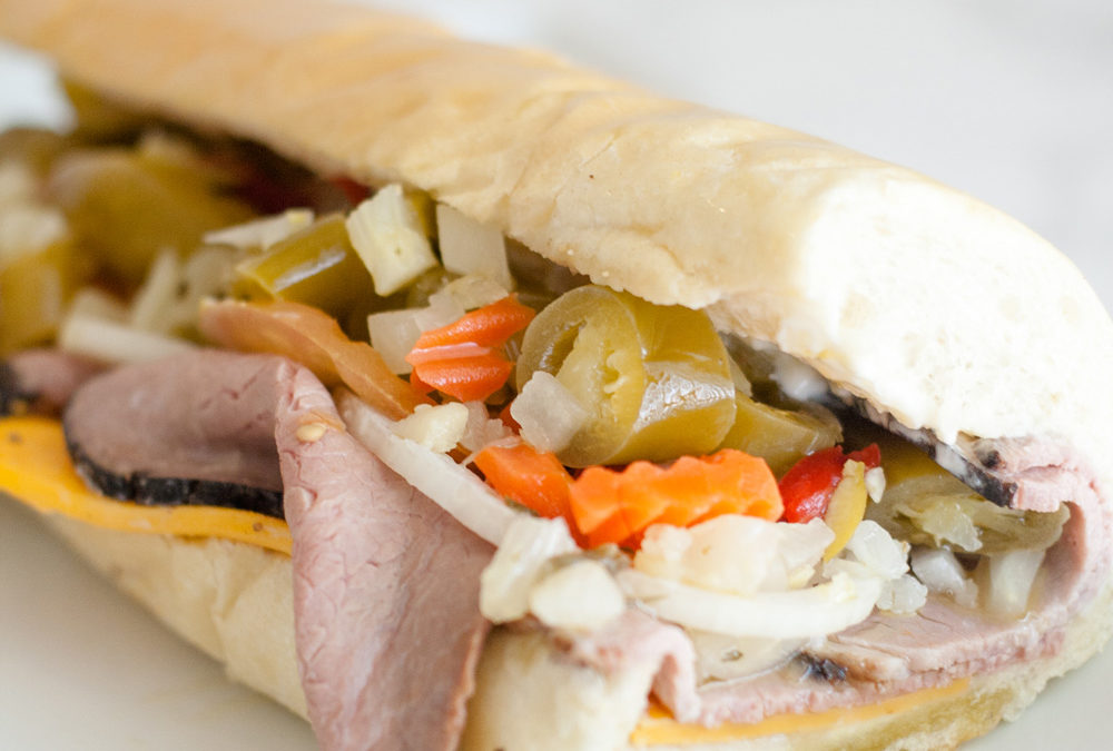 Hot Giardiniera Sub