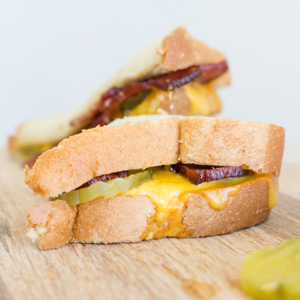 Bacon Grilled Cheese With Pickles Giuliano Peppers