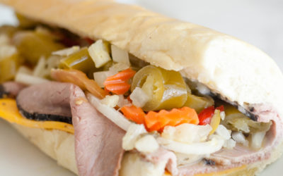 Hot Giardiniera Sub